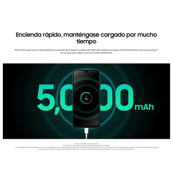 Samsung Galaxy A16 NFC, processeur Octa-Core, batterie 5000 mAh - Image 6