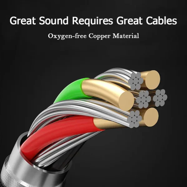 Écouteurs intra-auriculaires filaires avec Microphone, oreillettes stéréo, sport, pour téléphones Samsung, Huawei, Xiaomi, MP3, 3.5mm - Image 5